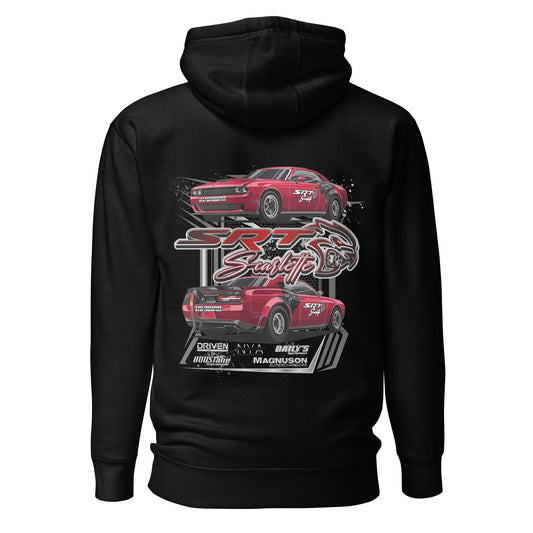 SRT Scarlette Hoodie – Dodge Challenger Racing Hoodie with Back Graphic