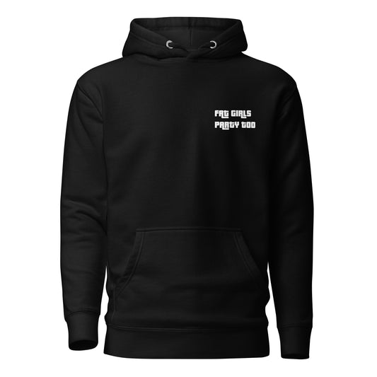 Fat Girls Party Too Hoodie – Unisex Car Enthusiast Hoodie