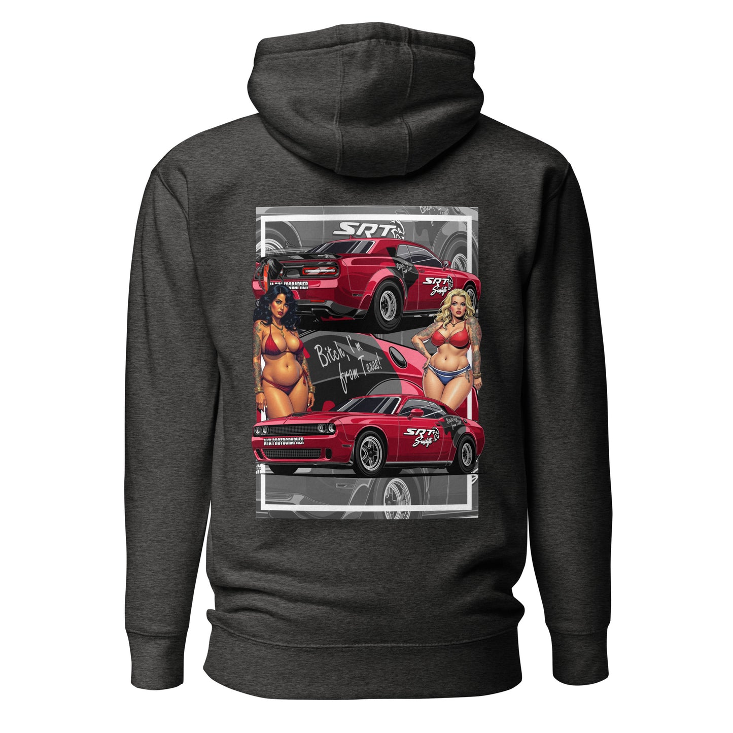 Fat Girls Party Too Hoodie – Unisex Car Enthusiast Hoodie