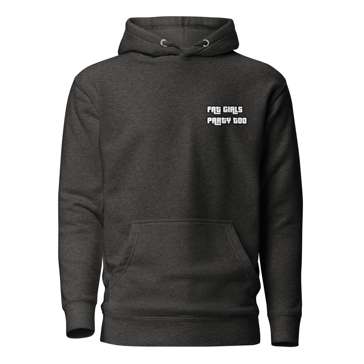 Fat Girls Party Too Hoodie – Unisex Car Enthusiast Hoodie