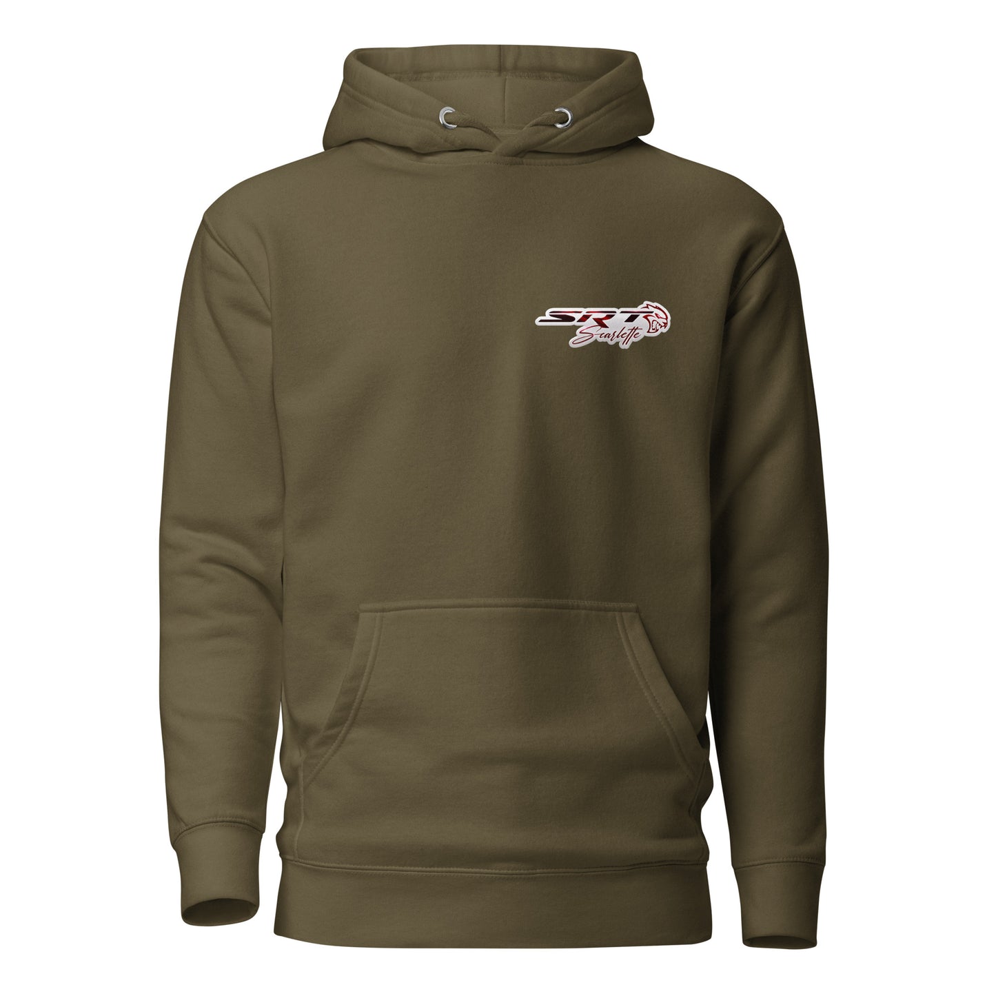 SRT Scarlette Hoodie – Dodge Challenger Racing Hoodie with Back Graphic