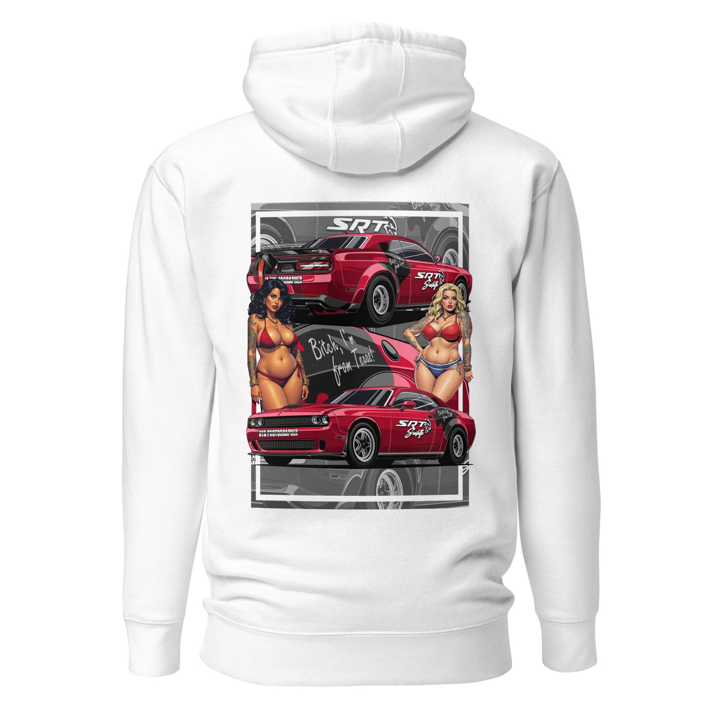 Fat Girls Party Too Hoodie – Unisex Car Enthusiast Hoodie