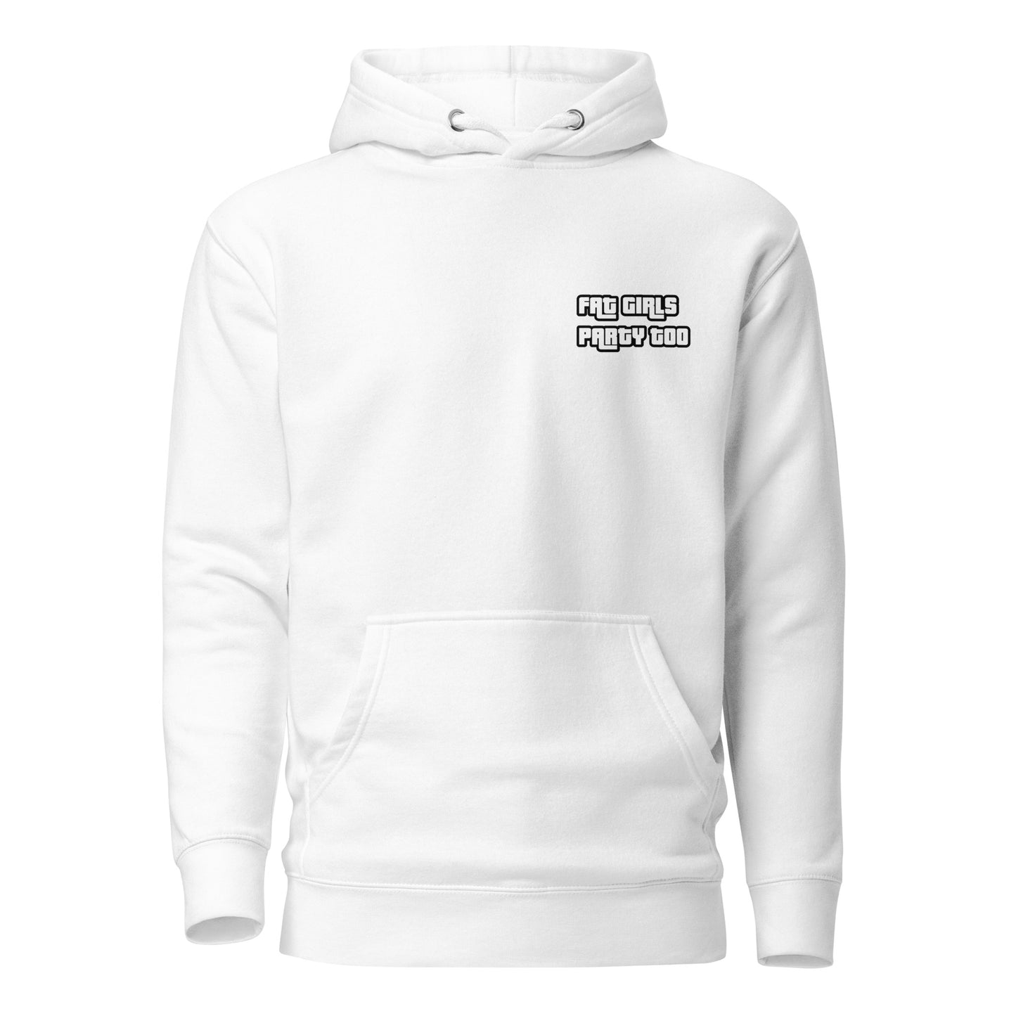Fat Girls Party Too Hoodie – Unisex Car Enthusiast Hoodie