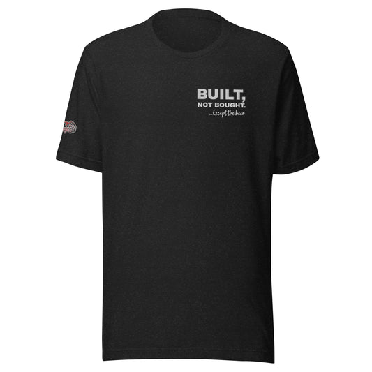 Built Not Bought T-Shirt - RoadKill Nights - Hurricane Maggie