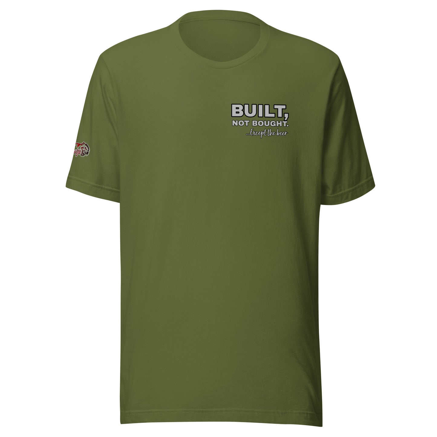 Built Not Bought T-Shirt - RoadKill Nights - Hurricane Maggie