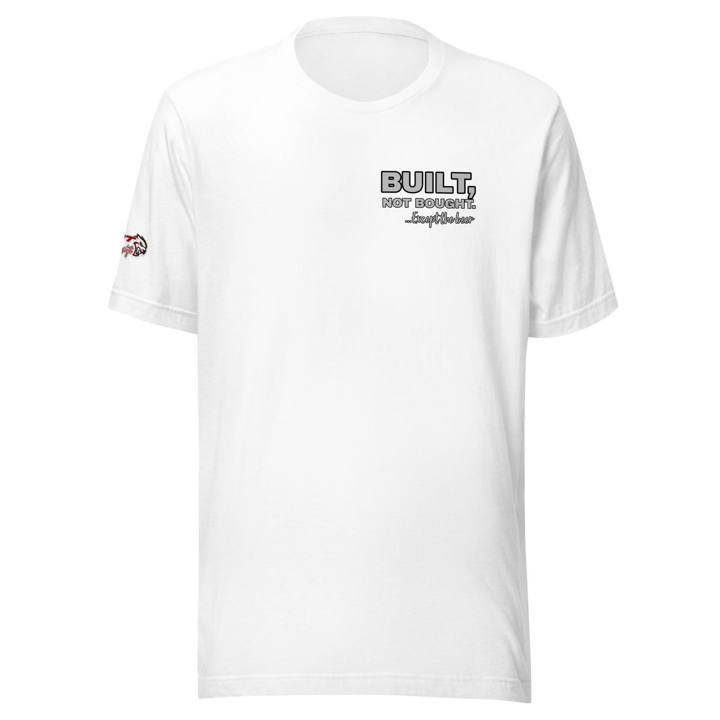 Built Not Bought T-Shirt - RoadKill Nights - Hurricane Maggie